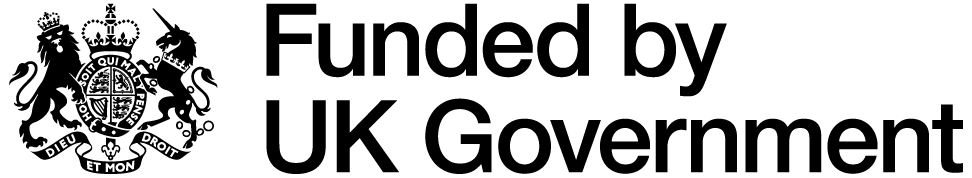 Funded by UK Gov Logo