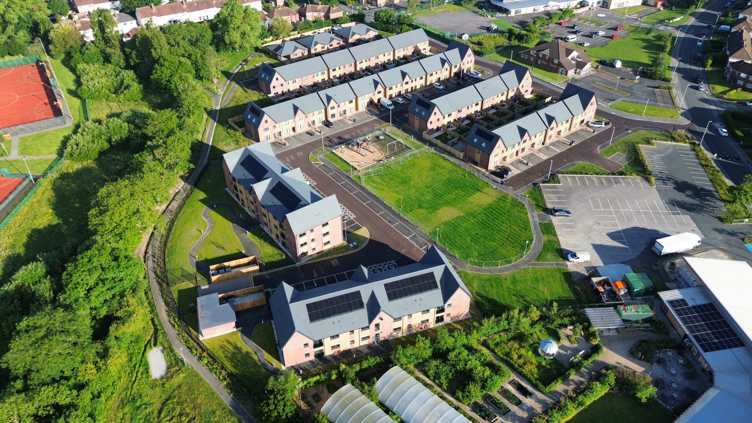 Overhead view of Grange PARK