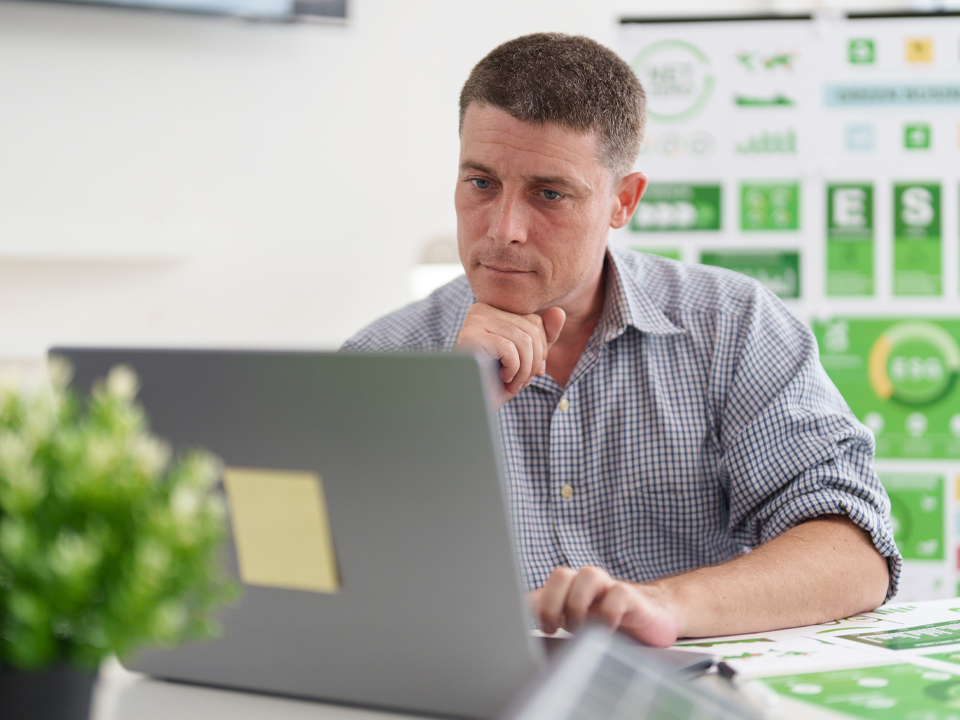 Dedicated professional studies critical environmental green metrics ensuring responsible business practices and significant carbon footprint reduction