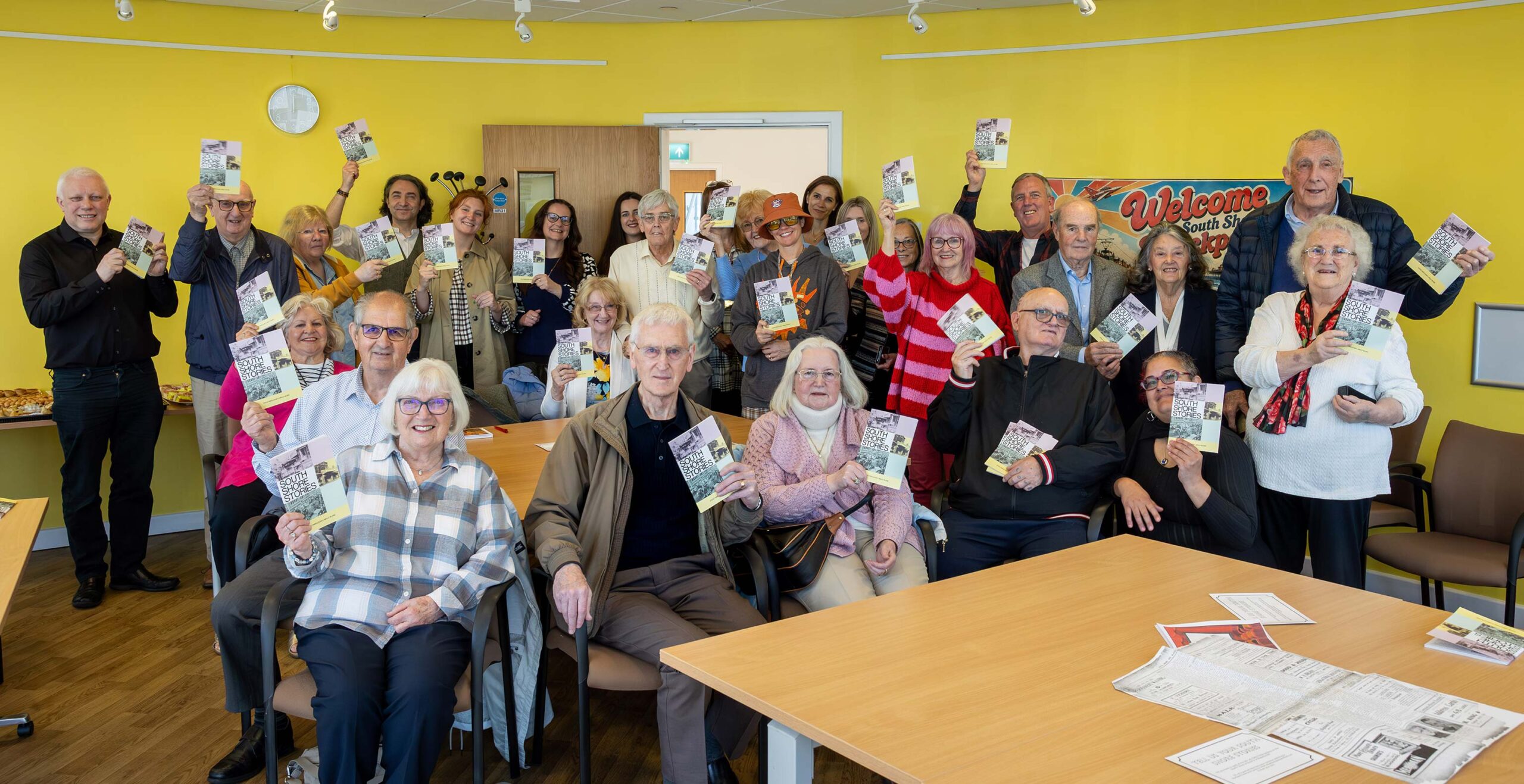 South Shore Stories exhibition has officially opened at the Blackpool Enterprise Centre, inviting residents
