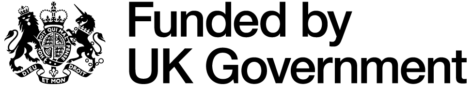 Funded by UK Gov Logo