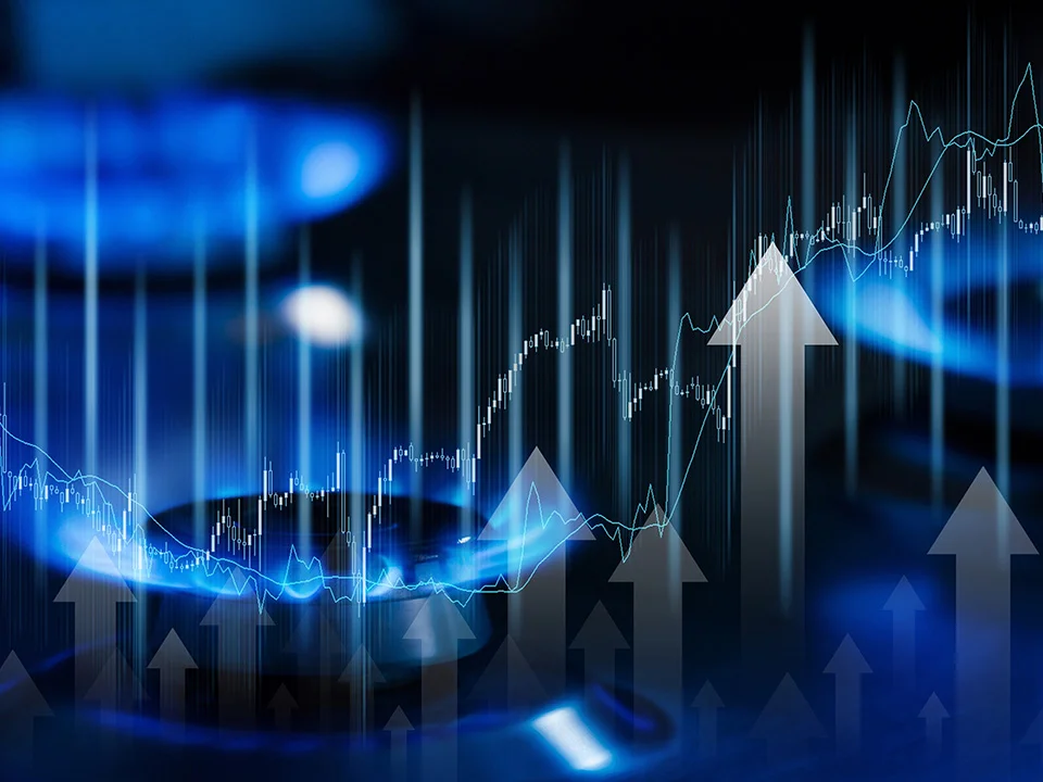 RAISING ENERGY PRICES concept image