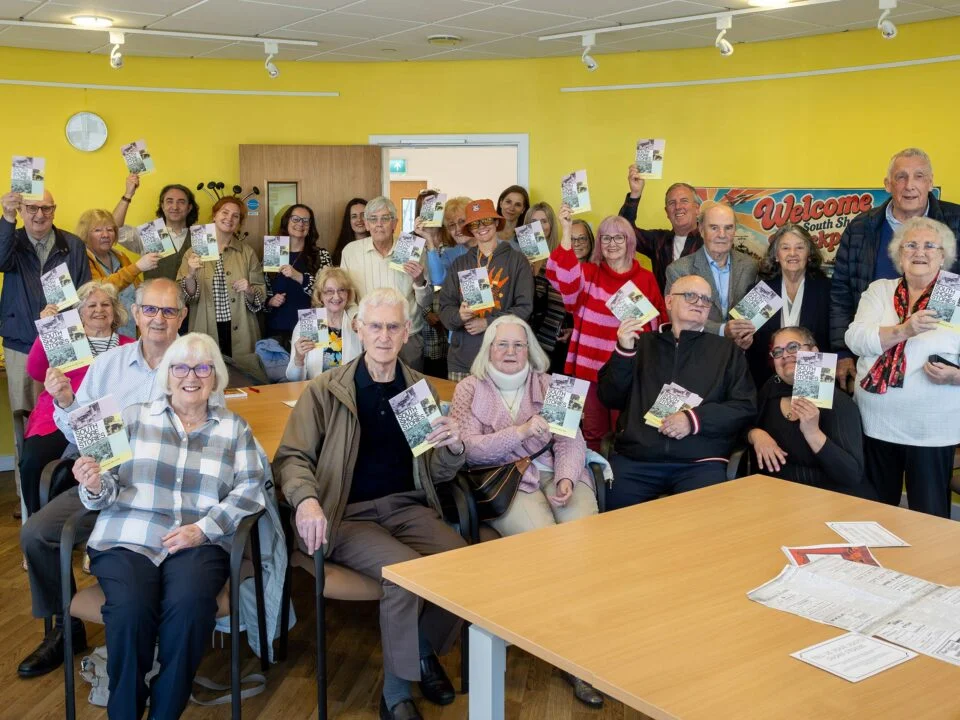 South Shore Stories exhibition has officially opened at the Blackpool Enterprise Centre, inviting residents